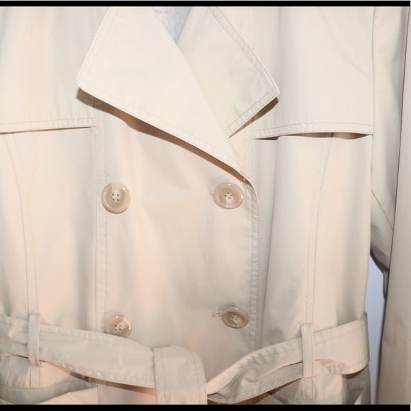 GIACCA Trentch Beige Short  Jacket - Picture 5 of 8